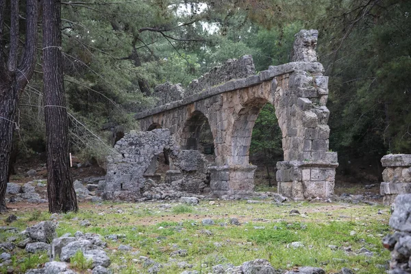 Phaselis harabelerini Türkiye'de — Stok fotoğraf