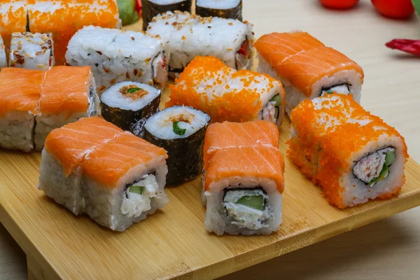 Zestaw sushi w Japonii — Zdjęcie stockowe