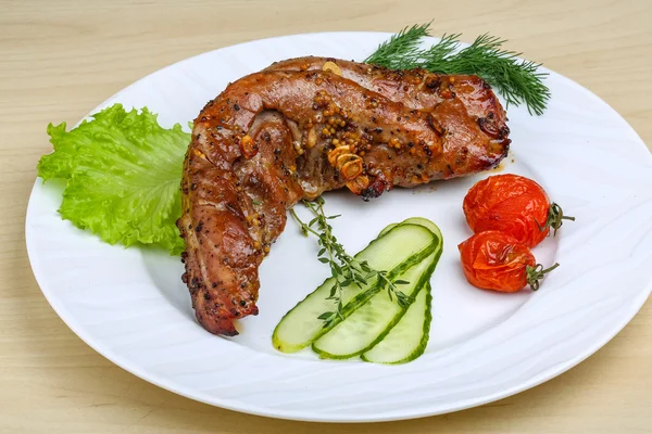 Varkensvlees tenderlion — Stockfoto