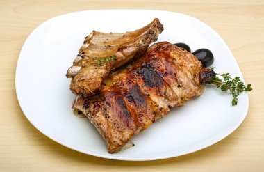 kavrulmuş Domuz kaburga