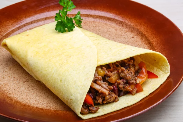 Burrito Ordförande Stockfoto