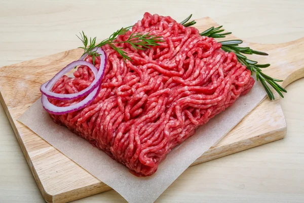 Rå kött malet kött — Stockfoto