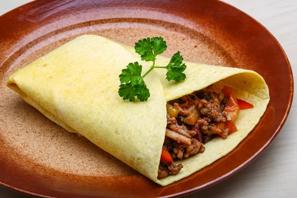 Burrito — Zdjęcie stockowe