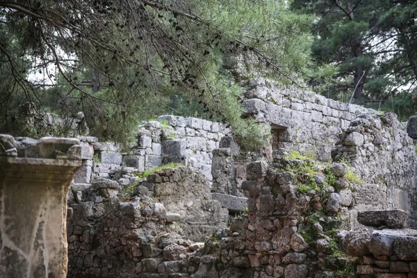 Phaselis ruínas em peru — Fotografia de Stock