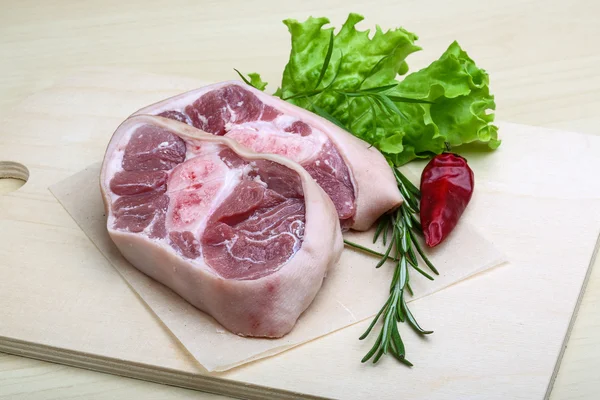 Pork knee steack — Stock Photo, Image