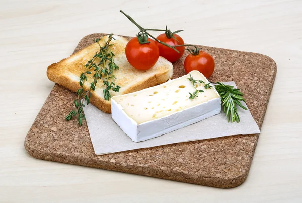 Měkký sýr brie — Stock fotografie