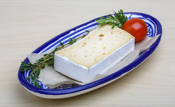 Lágy brie sajt — Stock Fotó