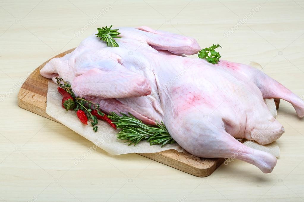 Raw duck — Stock Photo © AndreySt 75827117