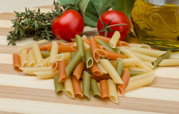 Massa bruta de penne — Fotografia de Stock