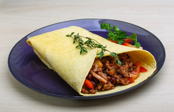 Burrito Ordförande — Stockfoto