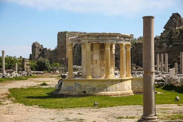 Oldalsó ruins, Törökország — Stock Fotó