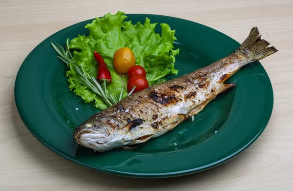 Grilled trout — Stock Photo, Image