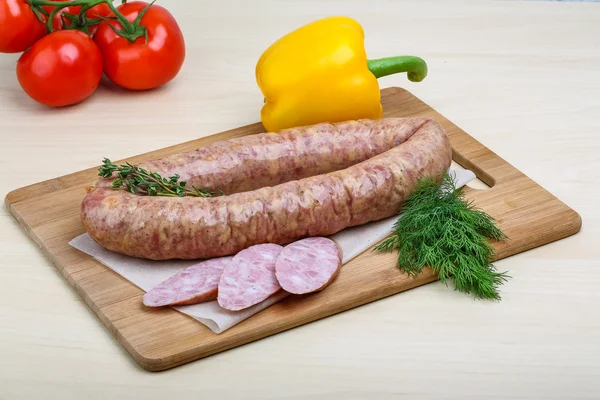 Smoked sausages — Stock Photo, Image