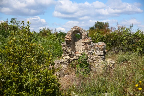 Ruinas laterales en Turquía — Foto de Stock