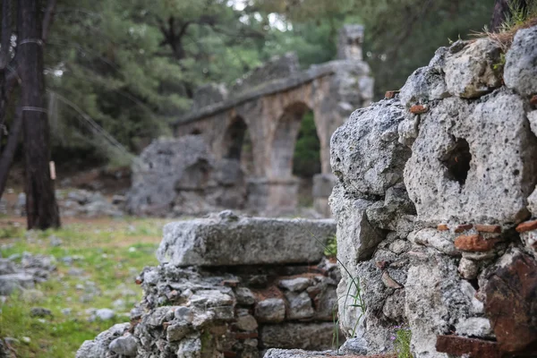 Phaselis ruïnes in Turkije — Stockfoto