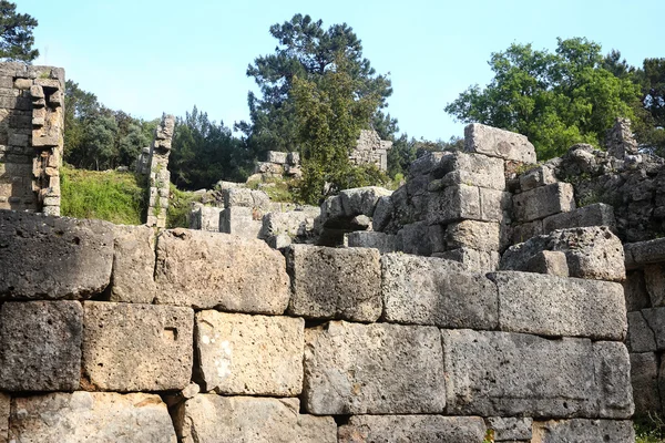 Руины Фазелиса в Кемере — стоковое фото