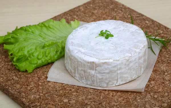 Queijo brie Camembert com ervas — Fotografia de Stock