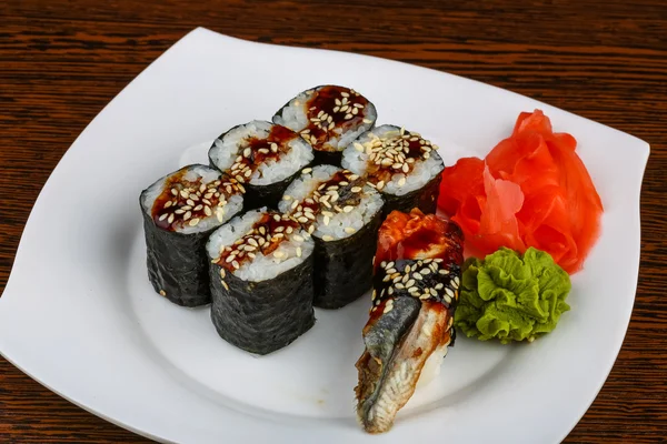 Japan traditional Eel sushi