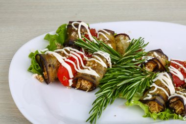 Peynirli patlıcan böreği