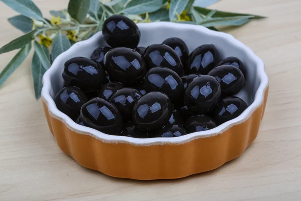 Black olives — Stock Photo, Image