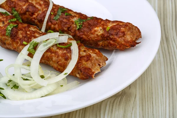 Carne di manzo kebab — Foto Stock