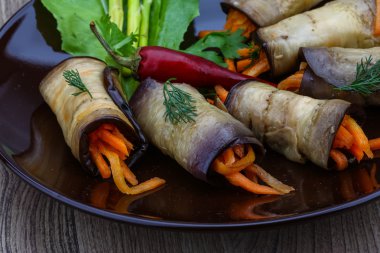 Havuç ile patlıcan böreği