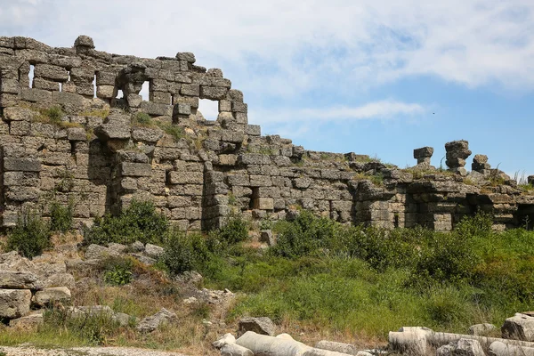 Side ruins in Kemer — Stock Photo, Image