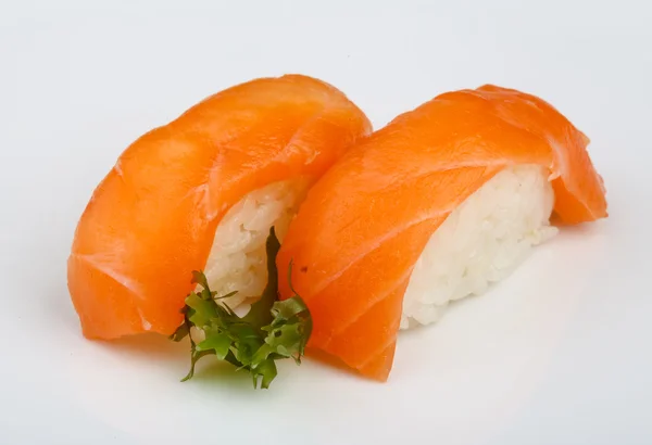 Giappone Sushi con salmone — Foto Stock