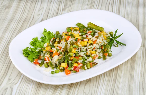 Mexican rice with vegetables — Stock Photo, Image