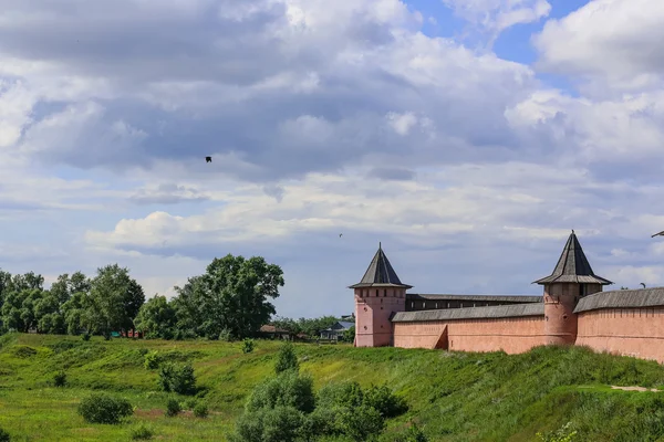 Старый исторический город Суздаль — стоковое фото