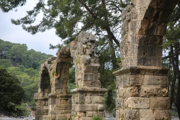 Phaselis harabelerini Türkiye'de — Stok fotoğraf