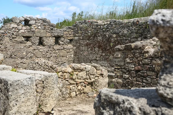 Türkiye'de Antik Side Harabeleri — Stok fotoğraf