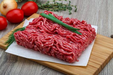 Çiğ kıyma.