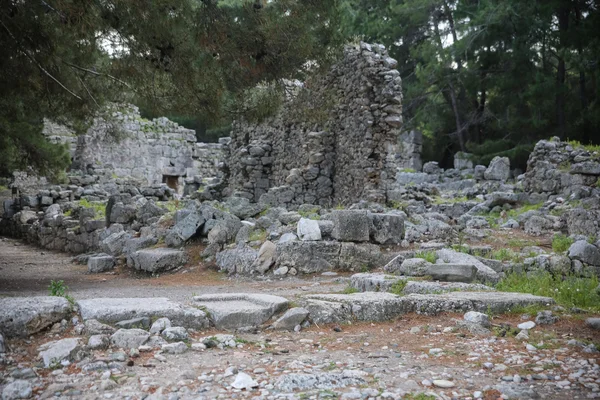Руины Фазелиса в Турции — стоковое фото