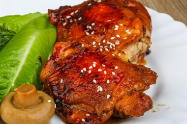 Teriyaki soslu tavuk