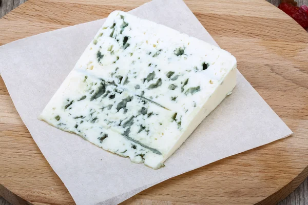 Blue cheese with herbs and spices — Stock Photo, Image