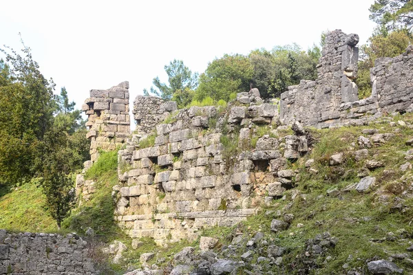 Ruinas de Phaselis en Turquía — Foto de Stock