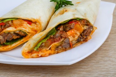 Tortilla etli wrap