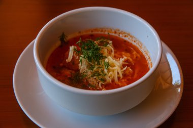 Peynirli domates çorbası