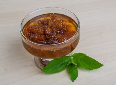 Dut reçeli cam kase