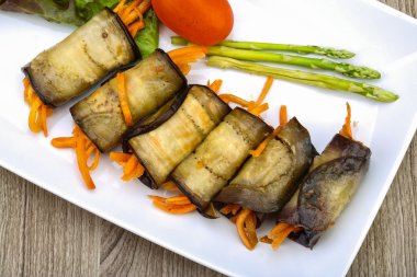 Havuç ile patlıcan böreği