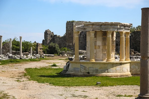 Oldalsó ruins, Törökország — Stock Fotó