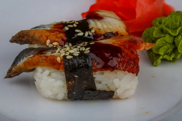Eel sushi — Stock Photo, Image