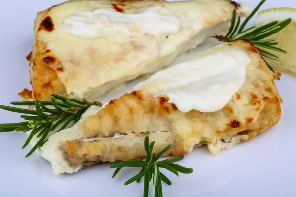 Fillet bertengger panggang dengan rosemary — Stok Foto