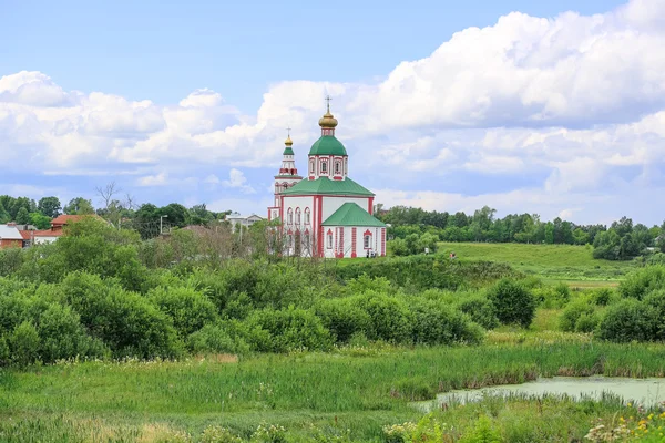 Старый исторический город Суздаль — стоковое фото