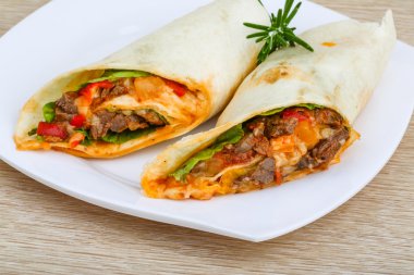 Tortilla etli wrap