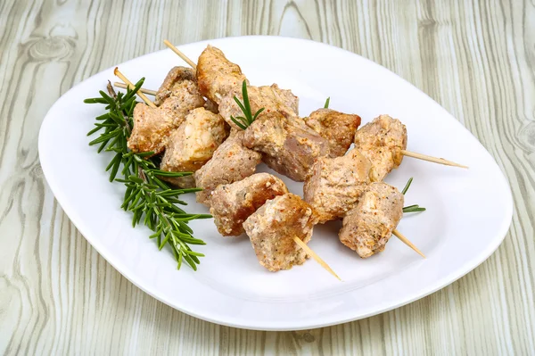 Brochettes de poulet — Photo