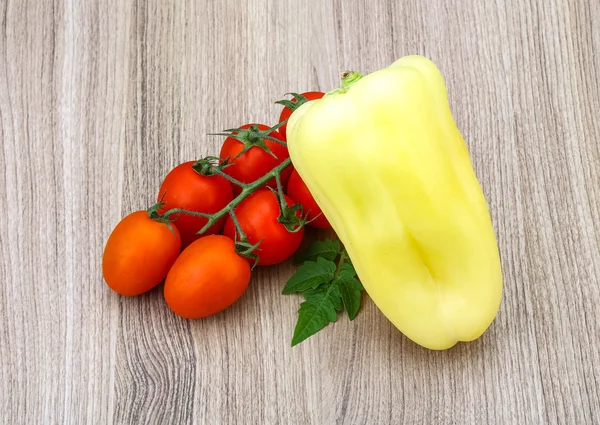 Tomato and pepper — Stock Photo, Image
