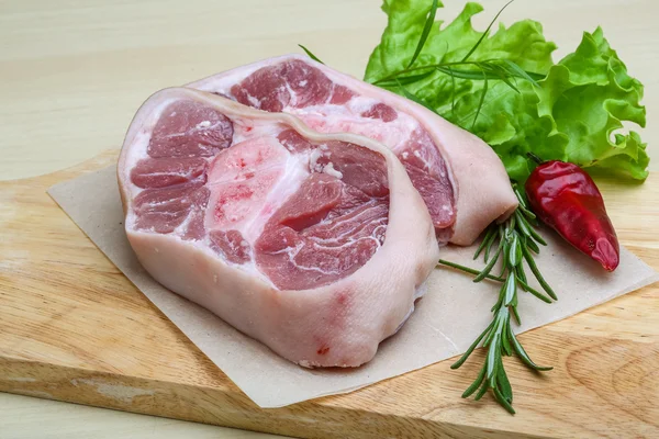 Steaky vepřové koleno — Stock fotografie