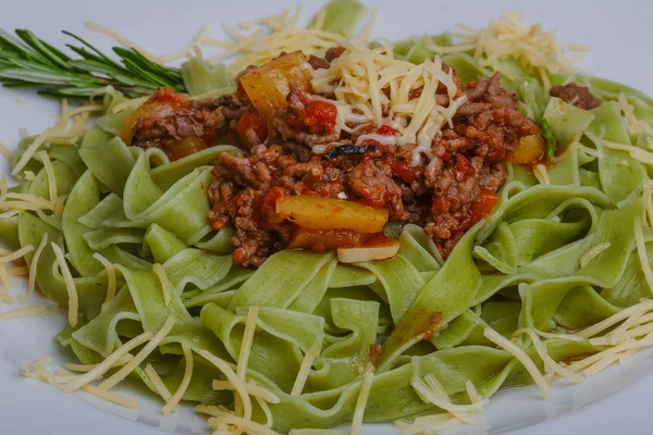 Spaghetti Bolognese — Stockfoto